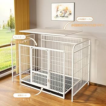 Amazon.co.jp: CTREVL 犬 ケージ ケージ ペット 室内 ケージ